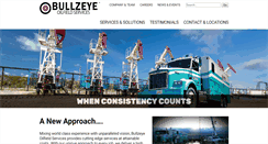 Desktop Screenshot of bullzeyewireline.com